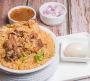 Mutton Biriyani + Egg