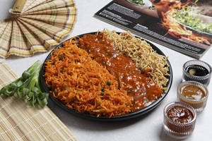 Veg Triple Schezwan Fried Rice