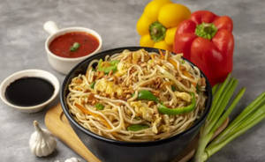 Egg Burnt Garlic Noodles