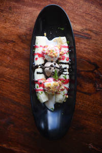 Banana Split Sundae                                                     