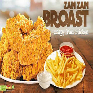 Broasted Chicken Jumbo Meal