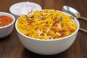 Egg Biryani (dum)