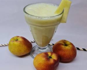 Fresh Apple Milk Shake