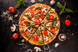 Paneer Tikka Pizza