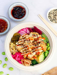 Chicken Karage Poke