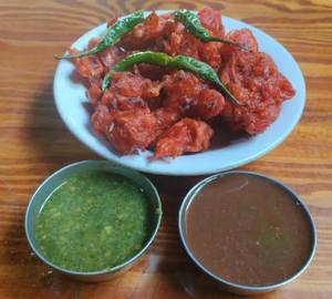 Plate Bhajiya Manchurian