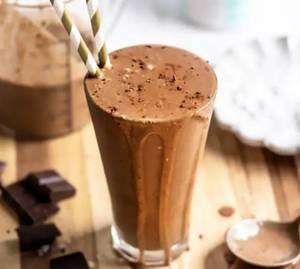 Chocolate shake.