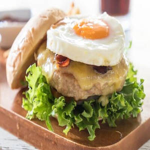 Chicken & Egg Burger