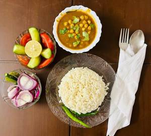 Homestyle Chola Chawal