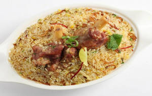 Mutton Biryani R   (portion Size : 900 Grams Net )   (serves -1)