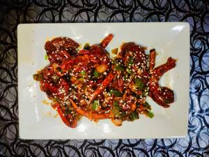 Schezwan Prawn Dry
