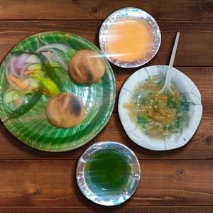 Litti + Chokha (2 pcs)