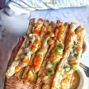 Corn Cheese Sandwich