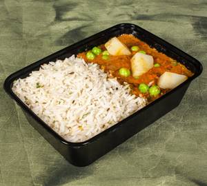 Aloo Matar Rice Box