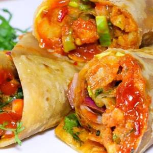 Veg Cheese Schezwan Roll