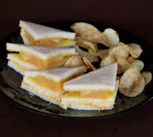 Ice-Cream Pineapple Cheese Sandwich
