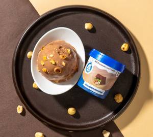 Chocolate Hazelnut Ice Cream - 550 Ml 