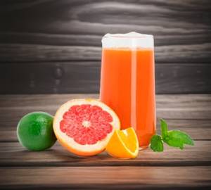 Mix fruit juice