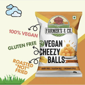 Farmers & Co Vegan Cheezy Balls 40gm