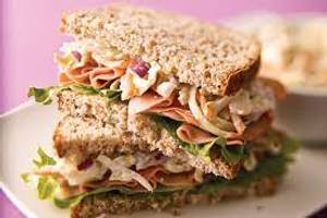 Coleslaw Sandwich