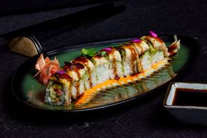 Caterpillar Non Veg Sushi Roll