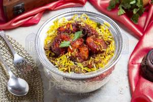 Small Prawns Biryani