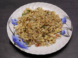 Masala egg burji 3 eggs