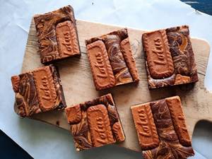 Lotus Biscoff Brownie