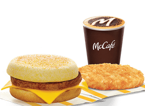 Sausage McMuffin 3 Pc Meal