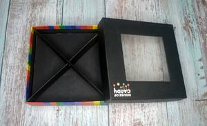 Black Box With Compartments (350gms)