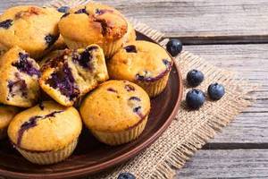 Blueberry Cup Cake  