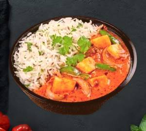 Kadai Paneer With Jera Rice
