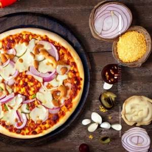Onion Mexican Mix Pizza