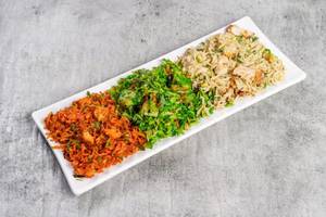 Chicken Triple Fried Rice 