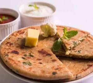 Desi Ghee Paneer Paratha