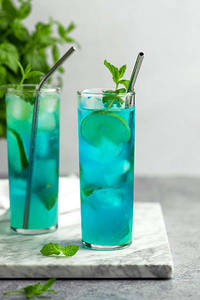 Blue Curacao Mojito