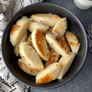 Ghee Pan Fry Idly