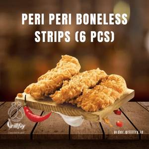 Peri-peri Boneless Chicken Strips (6 Pcs)