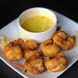 Golden Fried Prawns
