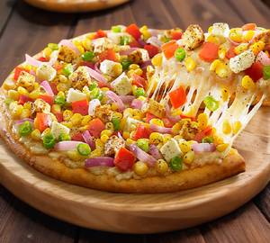 Veg Loaded Paneer Makhani Pizza [8 Inches]
