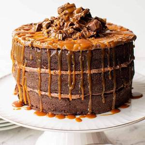 Chocolate Caramel Exotic Cake