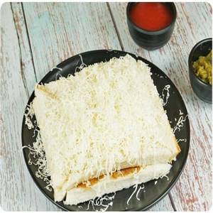 Cheese aloo mutter sandwich  