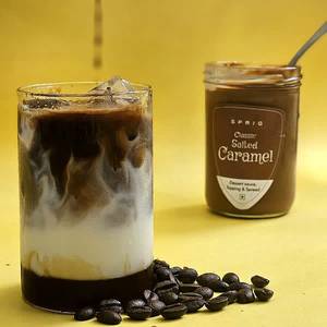 Salted Caramel Iced Latte