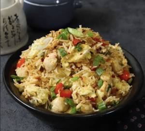 Chicken Korean Teppanyaki Rice [Garlic Buttered]