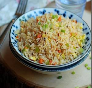 Chicken Burned Garlic Fried Rice