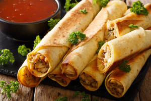 Double Egg Double Chicken Roll Ml