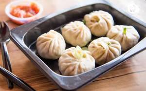 Veg steamed momos
