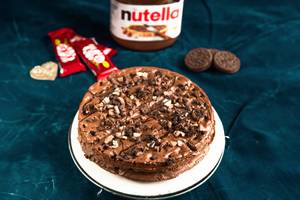 Choco-nutella Double Layer Cake