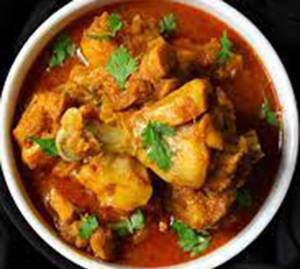 Andhra Chicken Curry (Bones)