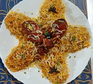Chicken Tangdi Biryani